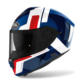 AIROH - CASCOS SPARK SHOGUN BLUE/RED GLOSS – Maximomoto ES