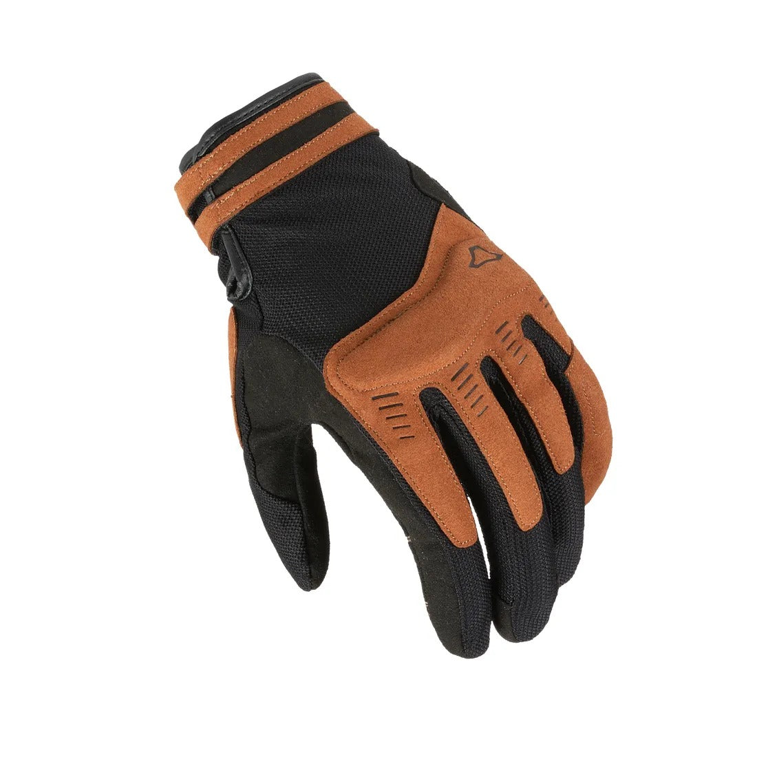 MACNA Darko Damen-Sommer-Motorradhandschuhe Braun