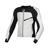 MACNA Korus Herren-Motorradjacke aus Textil, Hellgrau – Maximomoto ES