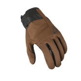 MACNA Astrill motocicleta cuero Guantes de Marrón Negro - GUANTES