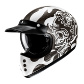 HJC V60 FLAME MC5 Casco Integral De Moto De Estilo Clásico