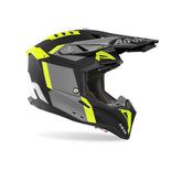 AIROH AVIATOR 3 GLORY Moto Off Road Casco Amarillo Mate