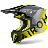 AIROH - CASCOS TWIST 2.0 BIT YELLOW GLOSS