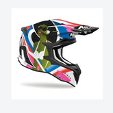 AIROH STRYCKER VIEW Motocicleta Off Road Casco Brillo