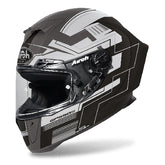 AIROH - CASCOS GP550 S CHALLENGE BLACK MATT - SECURTEX MOTOR S.L (t/a MaximoMoto)