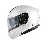 Casque de moto modulaire Kappa KV50 Basic blanc brillant – Maximomoto ES