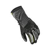 Gants de moto imperméables pour femmes MACNA TERRA RTX, noir et jaune – Maximomoto ES