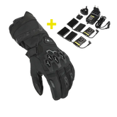 Gants chauffants MACNA Rafina RTX 12V 3A pour femmes, noirs – Maximomoto ES