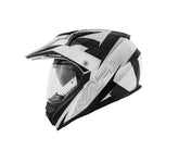 KAPPA KV30 Flash Moto Aventure Casco Blanco Negro - CASCO