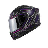 KAPPA KV56 Moto Integral Mujer Casco Negro Mate Rosa - CASCO