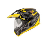 KAPPA KV30 EVO Moto Enduro Casco Negro Titanio Amarillo - CASCO