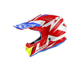 Capacete de motocross KAPPA KV49 vermelho e branco – Maximomoto ES