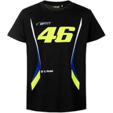 VR46 WRT NIÑOS CAMISETA NEGRO