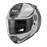 GIVI X27 Mod Dimension Motocicleta Modular Abatible Casco Negro - CASCO
