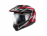 GIVI 80.1 APEX BORD ADVENTURE CASCO INTEGRAL DE MOTO TITANIO ROJO NEGRO – Maximomoto ES