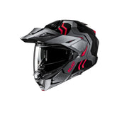 Casco de moto modular HJC I80 Velly MC1 rojo