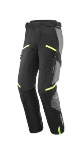 IXON MIDGARD PT MOTO PANTALONES GRIS AMARILLO BRILLANTE - PANTALON