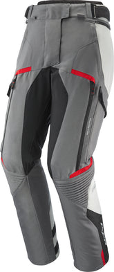 IXON MIDGARD PT L MOTO PANTALONES GRIS NEGRO ROJO - PANTALON