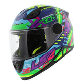 LS2 FF812 KID SVENT CASCO DE MOTO AZUL VERDE – Maximomoto ES
