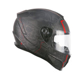 CGM 320G NEUTRON BAD-B Casco integral para moto Negro Rojo mate