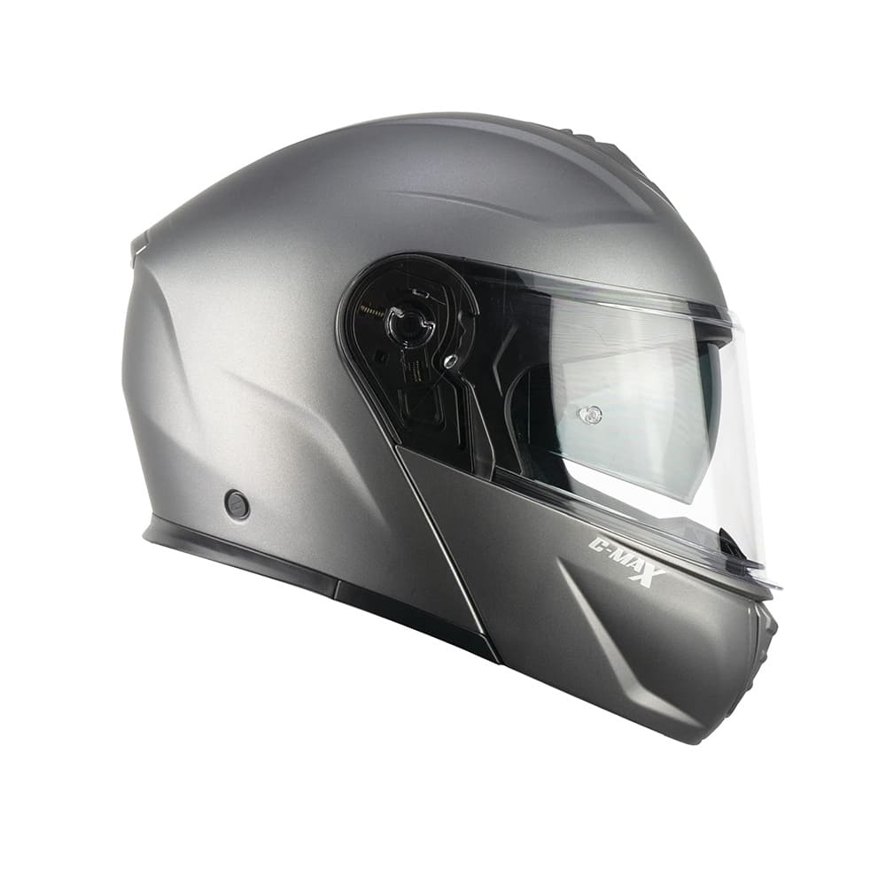 anthracite modular motorcycle helmet CGM 569A C MAX MONO Modular Helmet Satin Anthracite – SECURTEX MOTOR S.L (t/a MaximoMoto)