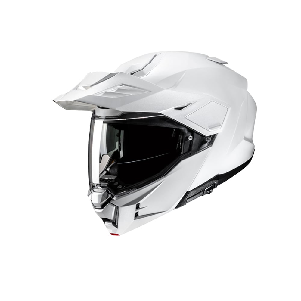 casco de moto hjc helmets HJC I80 Motorcycle Helmet with Flip-Up Face, Pearl White – SECURTEX MOTOR S.L (t/a MaximoMoto)