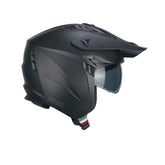 CGM 155A Rush Mono Cara Abierta Casco Moto Negro Mate – Maximomoto ES