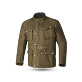 BELA TACTICAL WAX COTTON MEN'S GREEN JACKET – Maximomoto ES