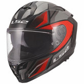LS2 FF817 CHALLENGER II VIPER CASCO DE MOTO GRIS ROJO – Maximomoto ES