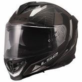 LS2 FF818 STORM III SPORTY CASCO DE MOTO NEGRO GRIS – Maximomoto ES