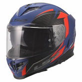 LS2 FF818 STORM III DYNAMO CASCO DE MOTO AZUL ROJO – Maximomoto ES