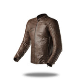 Poisoned - JACKET Piel Oscar Marrón