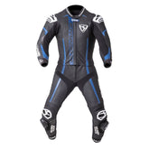 MUGENRACE MNR-1911 Traje Cuero Mucho Negro Azul - Mono