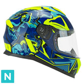 CGM 265X MICRO MONSTER AZUL AMARILLO FLUO – Maximomoto ES