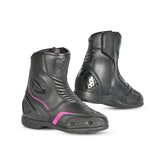 BELA FASTER 2.0 BOTAS DE MOTO MUJER NEGRO ROSA – Maximomoto ES