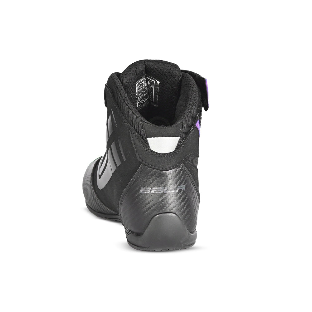 BELA - Botas Piel Kiva Lady Negro/Purpura - BOTAS