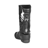 SHUA - BOTAS PIEL SUPER TECH NEGRO/BLANCO - SECURTEX MOTOR S.L (t/a MaximoMoto)