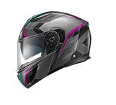 Casque modulaire en titane rose Kappa KV50 Escalade pour femme – Maximomoto ES
