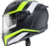 CABERG-CASCO AVALON BLAST MATT BLACK/WHITE/YELLOW FLUO – Maximomoto ES