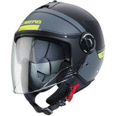 CABERG-CASCO RIVIERA V4 ELITE MATT/BLACK/ANTHRA/ORANGE FL