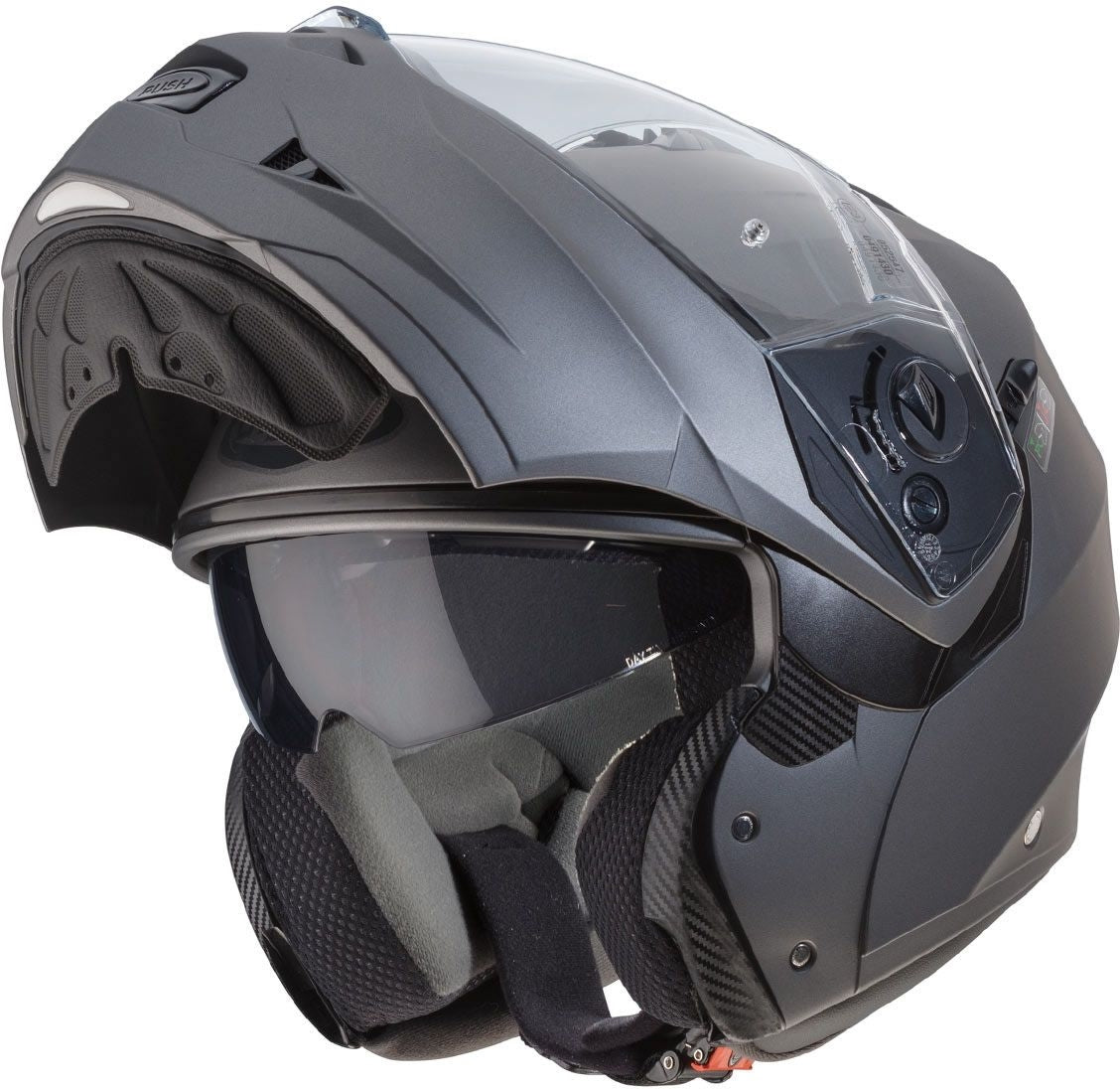 caberg duke 2 helmet CABERG-HELMET DUKE 2 MATT/GUN/METAL – SECURTEX MOTOR S.L (t/a MaximoMoto)