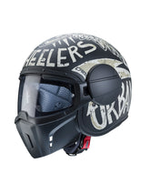 CASCO CABERG-GHOST NUKE NERO OPACO/GRIGIO – Maximomoto ES