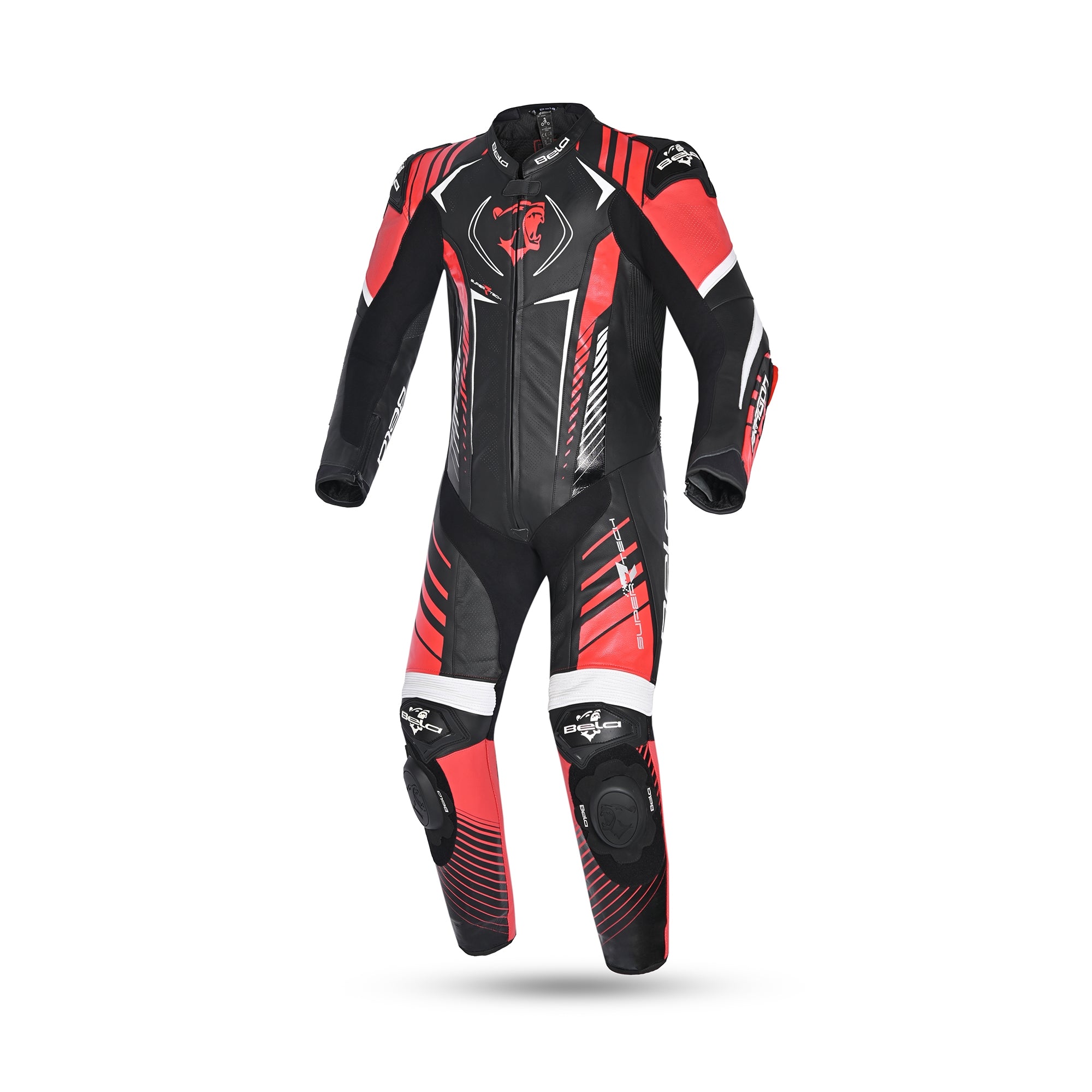 Traje de cuero para motocicleta, Bela Aragon mono de moto 1pc