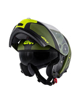 GIVI - CASCO X21 CHALLENGER SPIRIT VERDE NEGRO AMARILLO – Maximomoto ES
