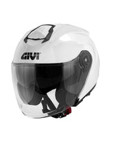 Casque jet GIVI X.25 Solid blanc – Maximomoto ES