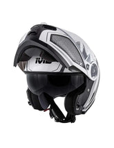 GIVI - CASCO X21 DEAFIADORA TEMBLAR BLANCO TITANIO NEGRO – Maximomoto ES