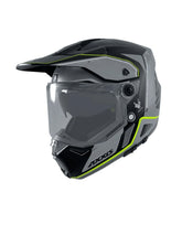 AXXIS-Casco MX803DS WOLF DS ROADRUNNER B2 GRIS BRILLO