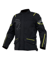 SPYKE - ARTICA DRY TECNO JACKET BLACK/FLUOYELLOW - SECURTEX MOTOR S.L (t/a MaximoMoto)