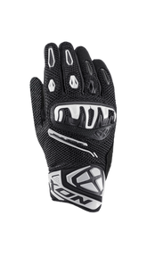 IXON MIRAGE AIRFLOW MUJER GUANTES MOTO NEGRO BLANCO - GUANTES
