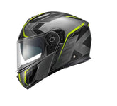 KAPPA KV50 ESCALADE MODULAR CASCO TITANIO MATE AMARILLO - CASCO